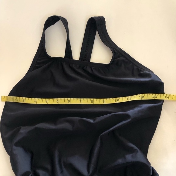 Speedo Solid Super Proback Pro LT Training One Piece Swimsuit Size 12/ 38 - Picture 9 of 11